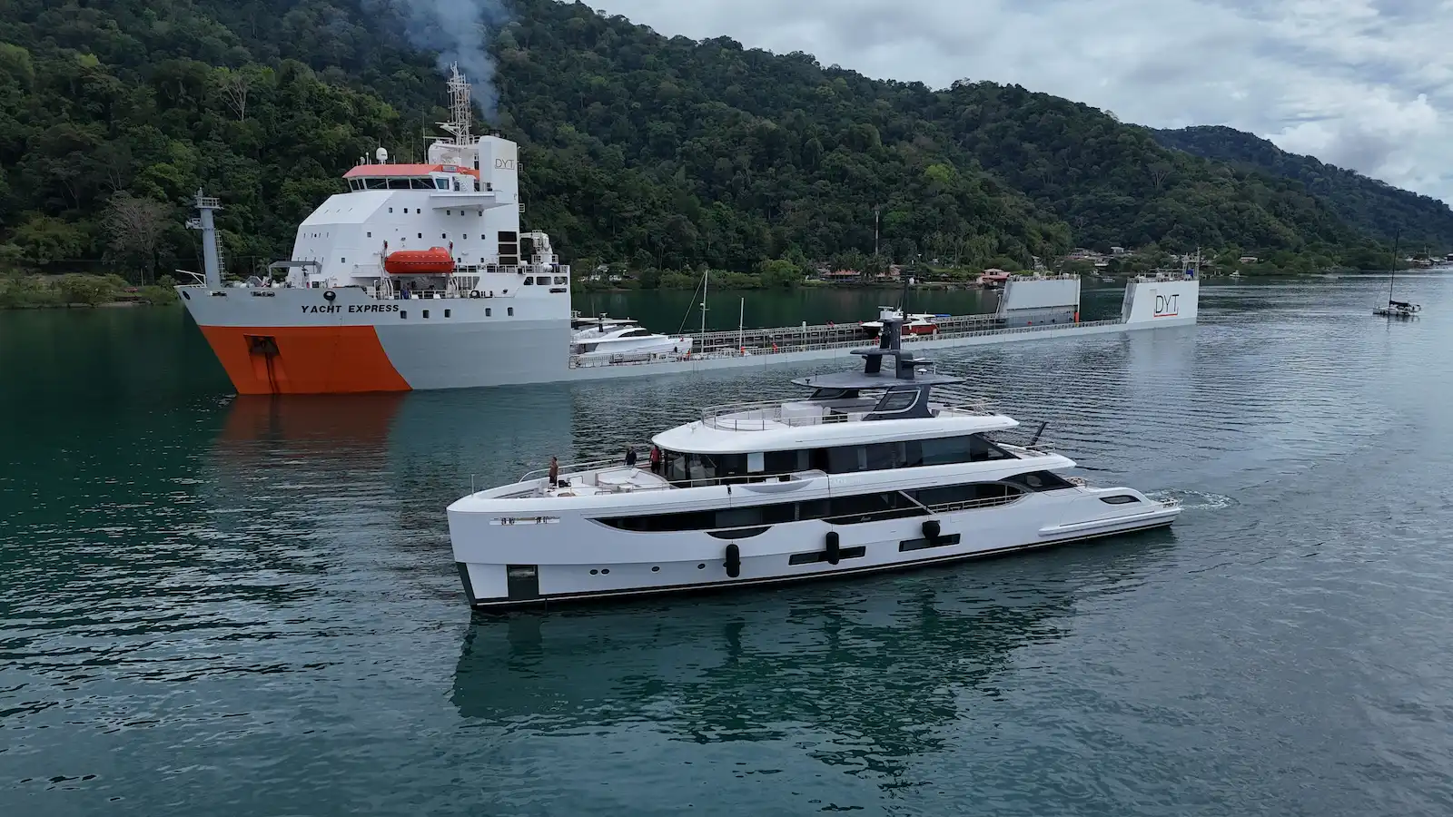 Luxury yacht operations and port clearance in Golfito, Costa Rica
